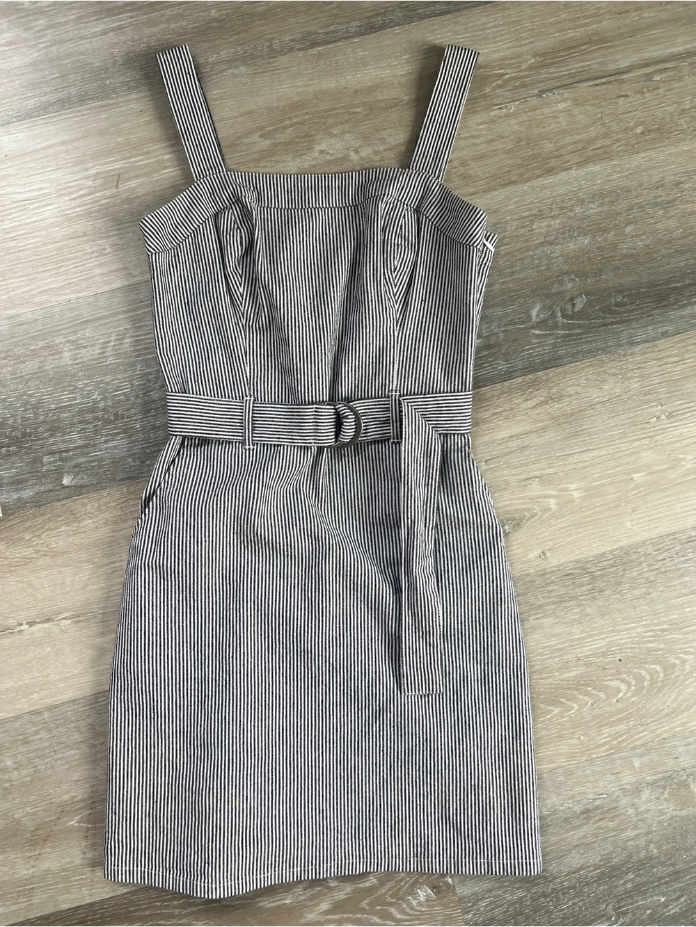 Hollister Pinstriped Dress